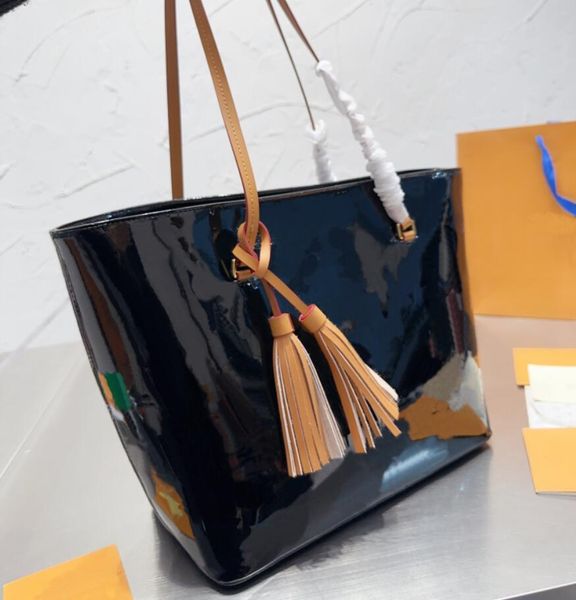 new fashion mm gm bag l women's designer luxury handbag casual large hobo capacity patent leather tassel decoration multi-style shoppin
new fashion mm gm bag l women's designer luxury handbag casual large hobo capacity patent leather tassel decoration multi-style shoppin