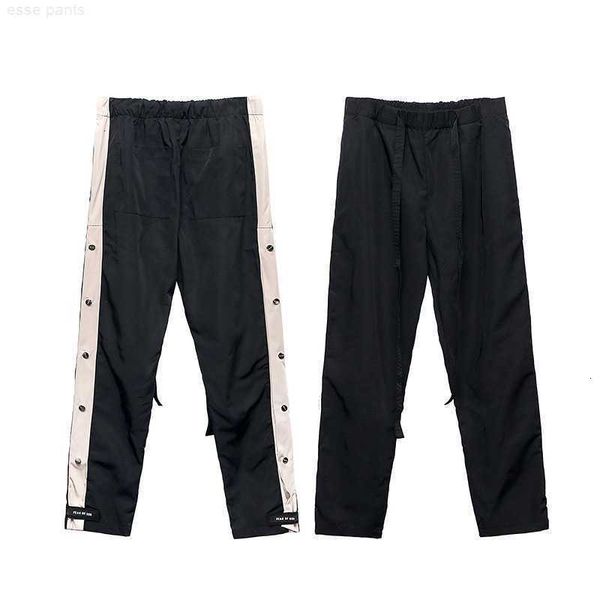 casual sports pants new fog essentials double stitch side buckle high street pants for men and women fashionable sweatpants, Black
casual sports pants new fog essentials double stitch side buckle high street pants for men and women fashionable sweatpants, Black