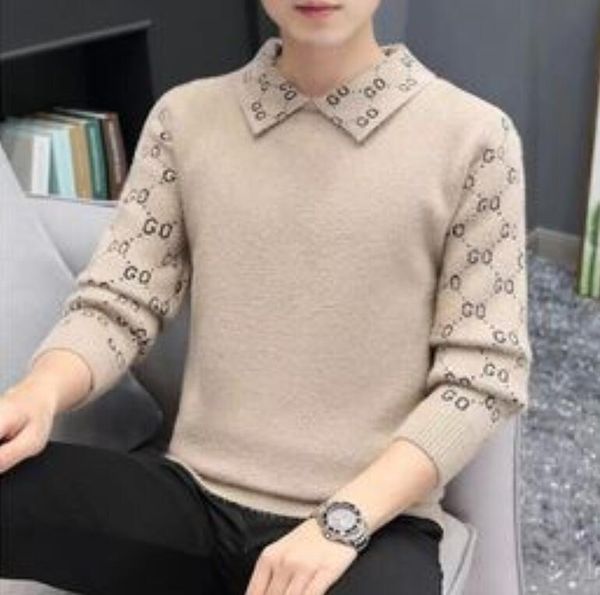 men's sweaters design knitwear wool sweaters autumn winter warm soft pullovers homme vintage casual streetwear clothing, White;black
men's sweaters design knitwear wool sweaters autumn winter warm soft pullovers homme vintage casual streetwear clothing, White;black