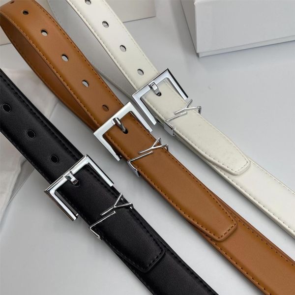 2023 belts luxury designer belt for women genuine leather cowhide width 3cm men designers belts bronze buckle silver womens waistband cintur, Black;brown
2023 belts luxury designer belt for women genuine leather cowhide width 3cm men designers belts bronze buckle silver womens waistband cintur, Black;brown