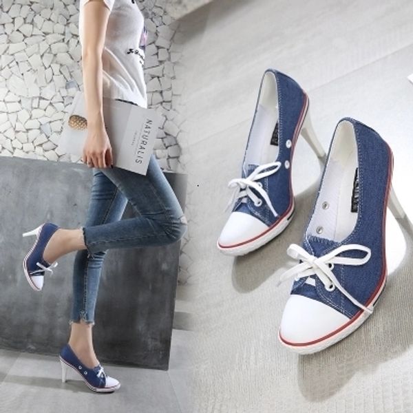 dress shoes pumps 24 style denim shallow mouth women s heel 6 8cm girl canvas student female size 34 41 221203, Black
dress shoes pumps 24 style denim shallow mouth women s heel 6 8cm girl canvas student female size 34 41 221203, Black