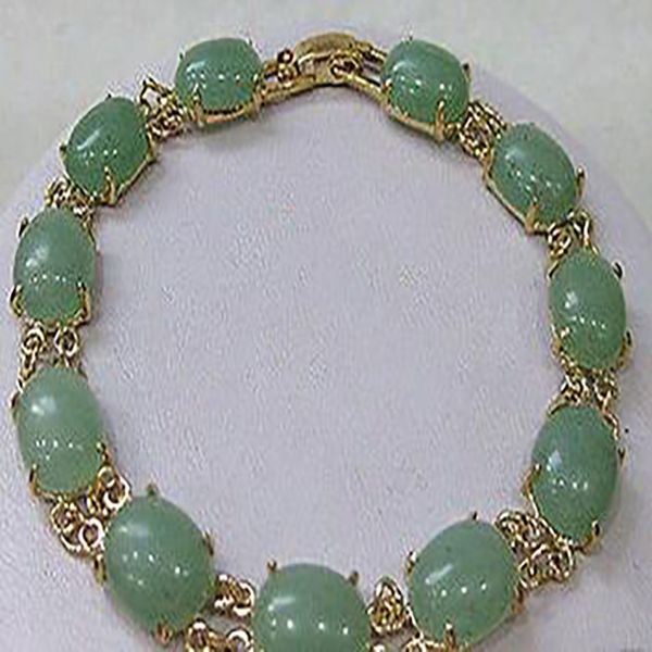 jewelry - pea green stone bracelet aaa style fine jewe noble 100% natural stone 5.26, Golden;silver
jewelry - pea green stone bracelet aaa style fine jewe noble 100% natural stone 5.26, Golden;silver