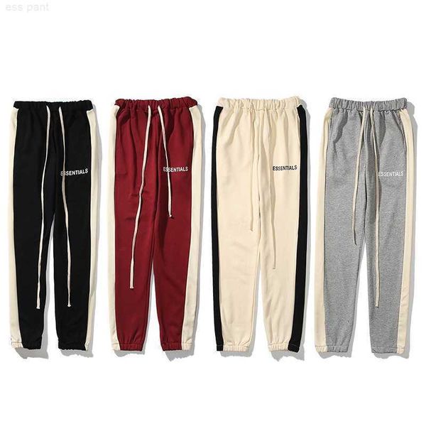 casual sports pants feel of god fog double track essentials stitching men's and women's fashion design, Black
casual sports pants feel of god fog double track essentials stitching men's and women's fashion design, Black
