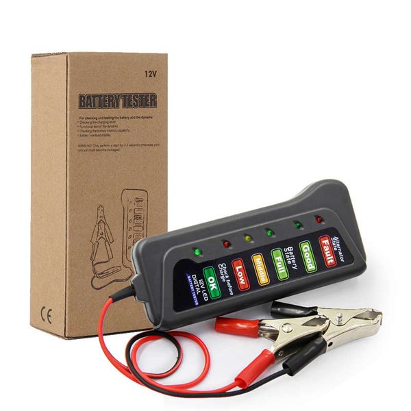 bt001b universal 12v battery tester diagnostic tool checker multiple functions tester for improving driving safety
bt001b universal 12v battery tester diagnostic tool checker multiple functions tester for improving driving safety