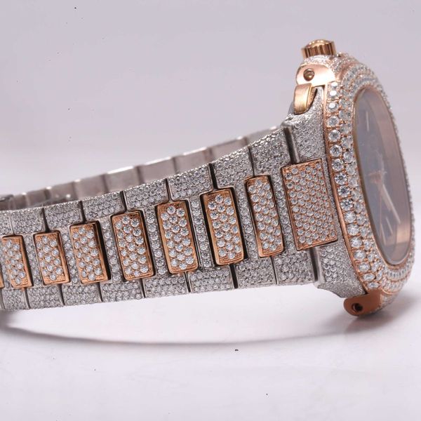 wristwatches iced out customize diamond luxury men's watch handmade fine jewelry manufacturer labgrown diamond watch9kw8, Slivery;brown
wristwatches iced out customize diamond luxury men's watch handmade fine jewelry manufacturer labgrown diamond watch9kw8, Slivery;brown
