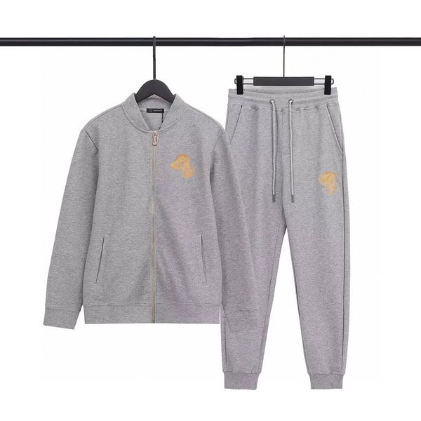 2022 men's tracksuit luxury 2 piece set casual hoodies sweatshirt sweatpants suit teens sports print jogging s-3xl clothing printed spo, Gray
2022 men's tracksuit luxury 2 piece set casual hoodies sweatshirt sweatpants suit teens sports print jogging s-3xl clothing printed spo, Gray