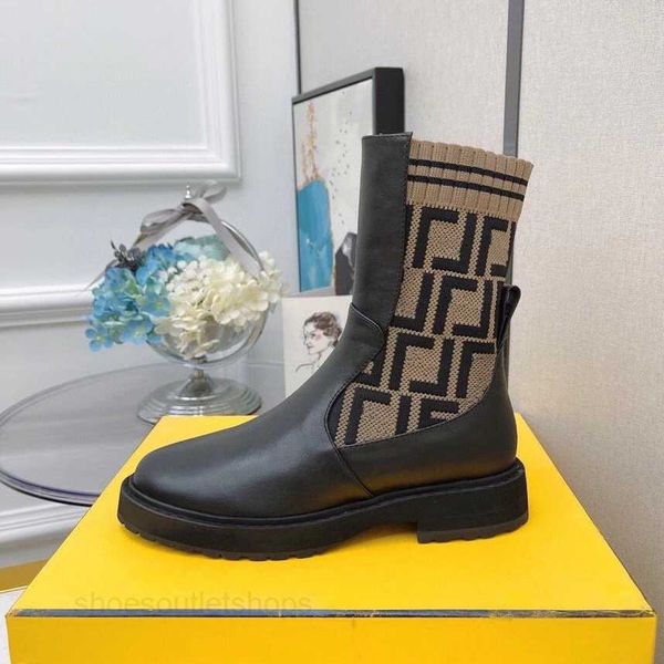 brown ff zucca knitted sock-style flats ankle boots rockoko -jacquard stretch-knit and leather combat booties for women luxury designer, Black
brown ff zucca knitted sock-style flats ankle boots rockoko -jacquard stretch-knit and leather combat booties for women luxury designer, Black
