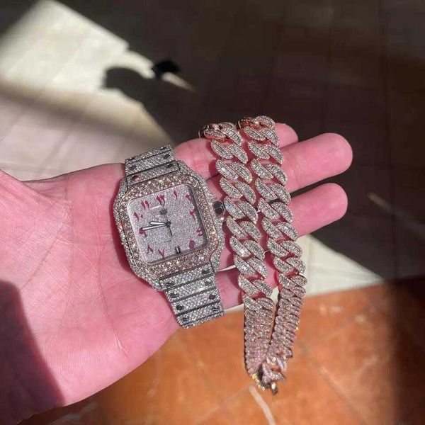 2023ifpc wristwatches colorful easy to read 12 hours watch stainls steel material vvs1 stone diamond mechanical watchyodh, Slivery;brown
2023ifpc wristwatches colorful easy to read 12 hours watch stainls steel material vvs1 stone diamond mechanical watchyodh, Slivery;brown
