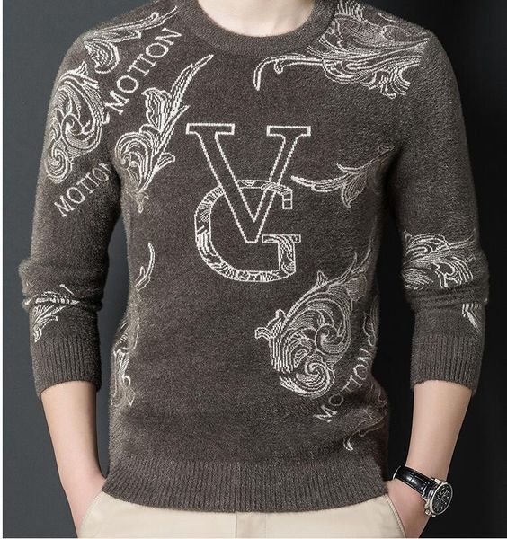 mens knit patchwork wool pullover sweater crew neck autum winter casual puff jumper mens clothes, White;black
mens knit patchwork wool pullover sweater crew neck autum winter casual puff jumper mens clothes, White;black