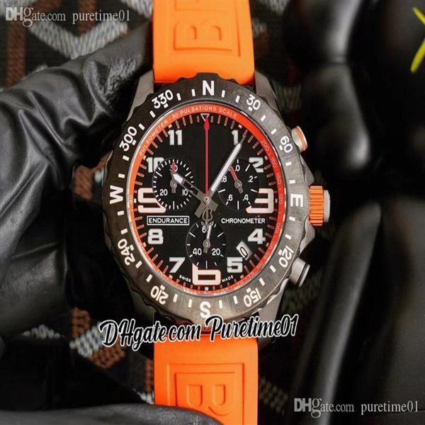 endurance pro 44mm miyota quartz chronograph men's watch xx823109a1k1s1 pvd steel all black big number markers orange rubber 205q, Slivery;brown
endurance pro 44mm miyota quartz chronograph men's watch xx823109a1k1s1 pvd steel all black big number markers orange rubber 205q, Slivery;brown