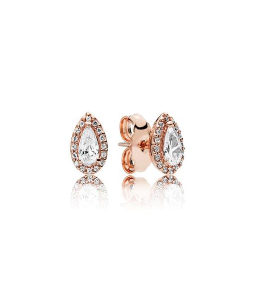 18k rose gold plated shining tear drop stud earring logo original box for pandora 925 sterling silver teardrop earrings women wedd8791960, Golden;silver
18k rose gold plated shining tear drop stud earring logo original box for pandora 925 sterling silver teardrop earrings women wedd8791960, Golden;silver