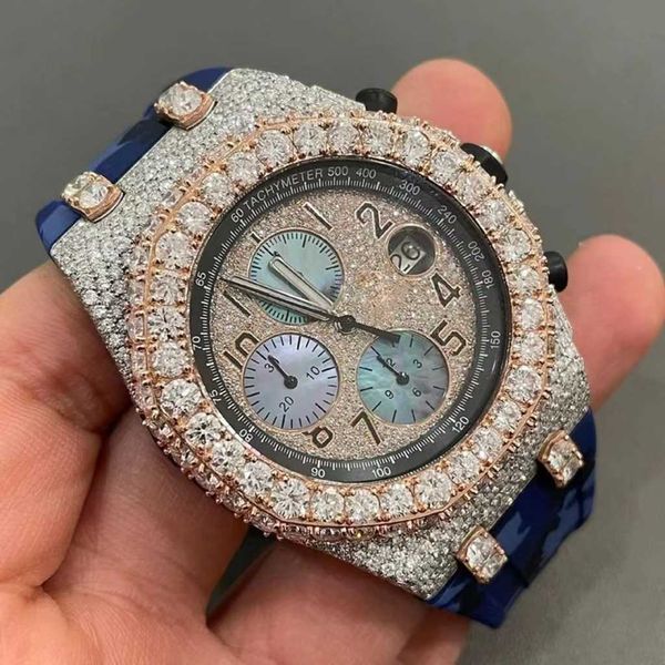 2023other watch wristwatch luxury jewelry vvs iced out watch vvs1 diamond 2 ton gold color mechanical watch hip hopa931, Slivery;brown
2023other watch wristwatch luxury jewelry vvs iced out watch vvs1 diamond 2 ton gold color mechanical watch hip hopa931, Slivery;brown