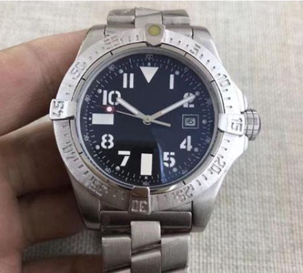 haute qualite men's automatic mechanical watch 1884 luxury brand black sea wolf digital markers stainless steel avenger expedition grat, Slivery;brown
haute qualite men's automatic mechanical watch 1884 luxury brand black sea wolf digital markers stainless steel avenger expedition grat, Slivery;brown
