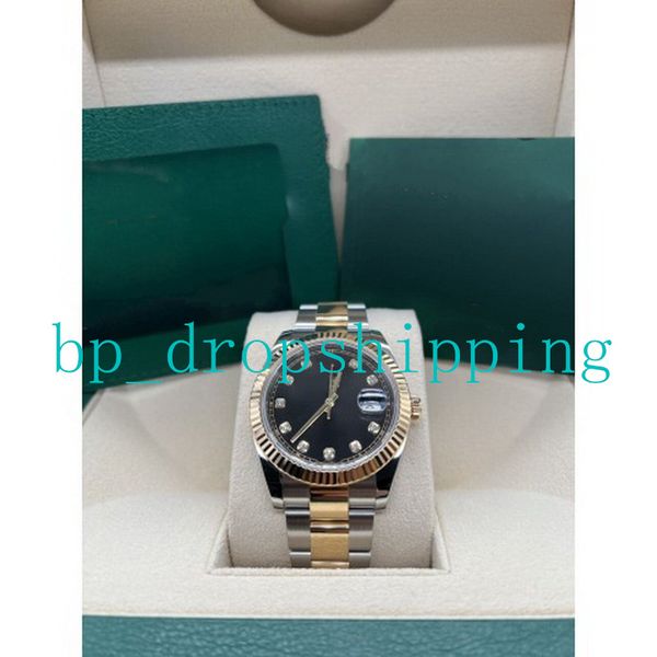 five star mens watch 36mm two tone stainless steel sapphire mirror automatic mechanical sapphire folding buckle classic wristwatches montre, Slivery;brown
five star mens watch 36mm two tone stainless steel sapphire mirror automatic mechanical sapphire folding buckle classic wristwatches montre, Slivery;brown