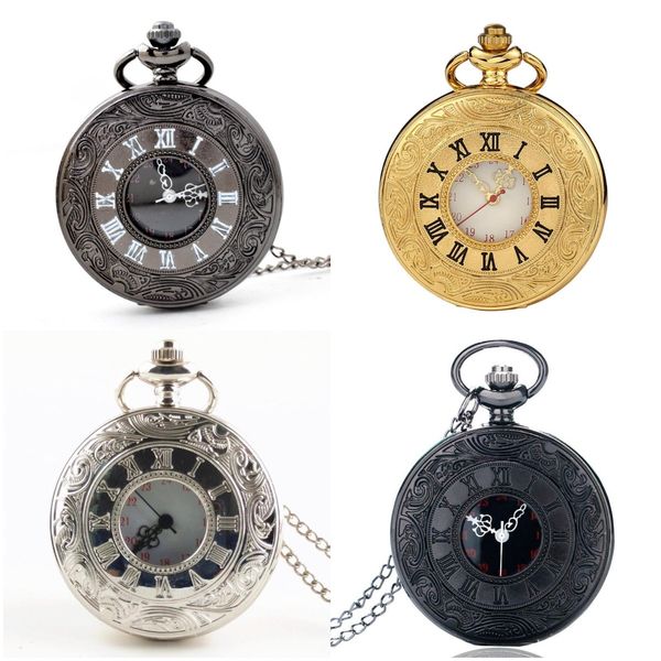 vintage pocket watches charm fashion roman number quartz steampunk pocket watch women man necklace pendant with chain gifts, Slivery;golden
vintage pocket watches charm fashion roman number quartz steampunk pocket watch women man necklace pendant with chain gifts, Slivery;golden