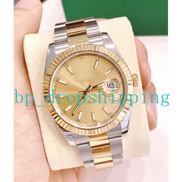 premium watches asia 2813 movement mechanical automatic 41mm fine steel two tone bracelet couple luminous sapphire sport wristwatch, Slivery;brown
premium watches asia 2813 movement mechanical automatic 41mm fine steel two tone bracelet couple luminous sapphire sport wristwatch, Slivery;brown