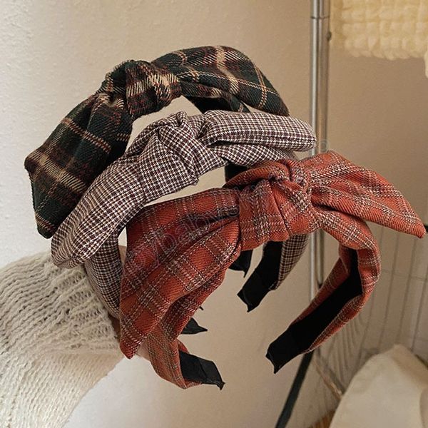 fabric plaid large bow headband fashion hair accessories for women trend casual temperament hairband hair band girl headwear, Slivery;white
fabric plaid large bow headband fashion hair accessories for women trend casual temperament hairband hair band girl headwear, Slivery;white
