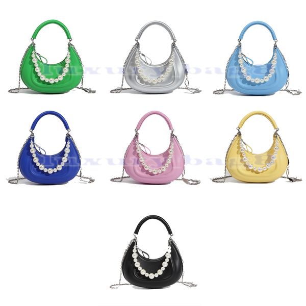 handbags shoulder luxurys designer bags pearl metal chain gold silver women handbag genuine leather underarm bag flip cover messenger crossb
handbags shoulder luxurys designer bags pearl metal chain gold silver women handbag genuine leather underarm bag flip cover messenger crossb
