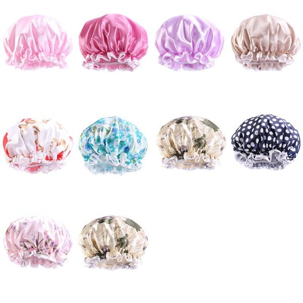 waterproof turban hats satin shower caps adjustable bow-knot bath hat for women girl beauty hair caps, Blue;gray
waterproof turban hats satin shower caps adjustable bow-knot bath hat for women girl beauty hair caps, Blue;gray