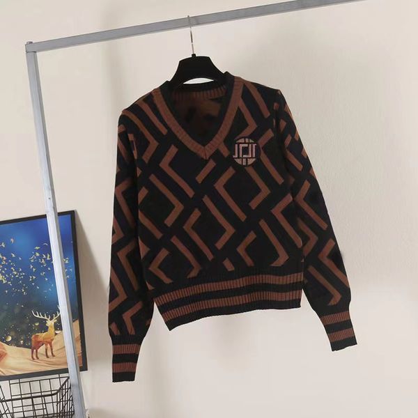 women's sweaters designer winter fall brand double f letter pattern cardigan sweater coat wool blended woman knitwear ladies knitted 1, White;black
women's sweaters designer winter fall brand double f letter pattern cardigan sweater coat wool blended woman knitwear ladies knitted 1, White;black