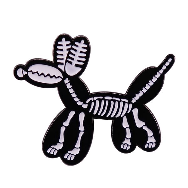 balloon dog bones animal skeleton enamel pin brooch hallowen jewelry, Blue
balloon dog bones animal skeleton enamel pin brooch hallowen jewelry, Blue