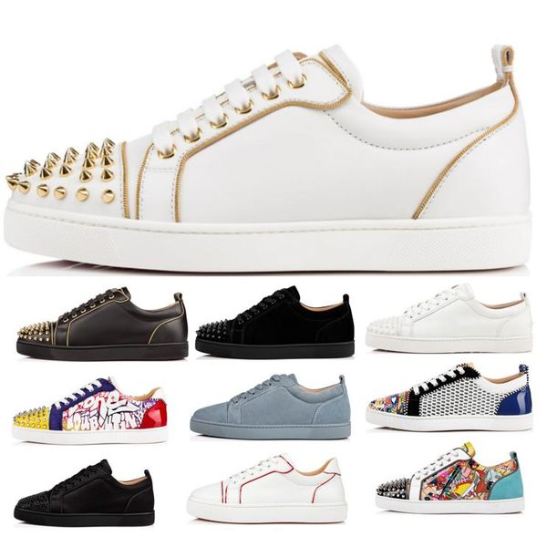 red-bottoms shoes christians red men women shoes studded spikes loafers designer sneakers suede leather flats mens trainers jogging kjx, Black
red-bottoms shoes christians red men women shoes studded spikes loafers designer sneakers suede leather flats mens trainers jogging kjx, Black