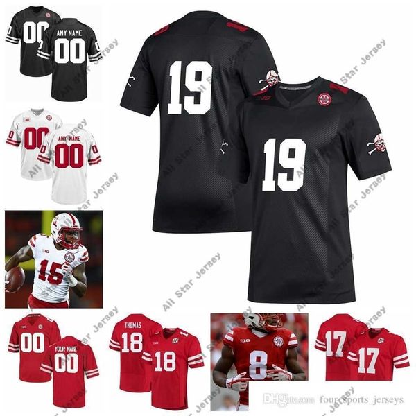 ncaa nebraska cornhuskers college football jerseys connor ruth jersey ronald thompkins adrian martinez jd spielman jerseys custom stitched, Black
ncaa nebraska cornhuskers college football jerseys connor ruth jersey ronald thompkins adrian martinez jd spielman jerseys custom stitched, Black