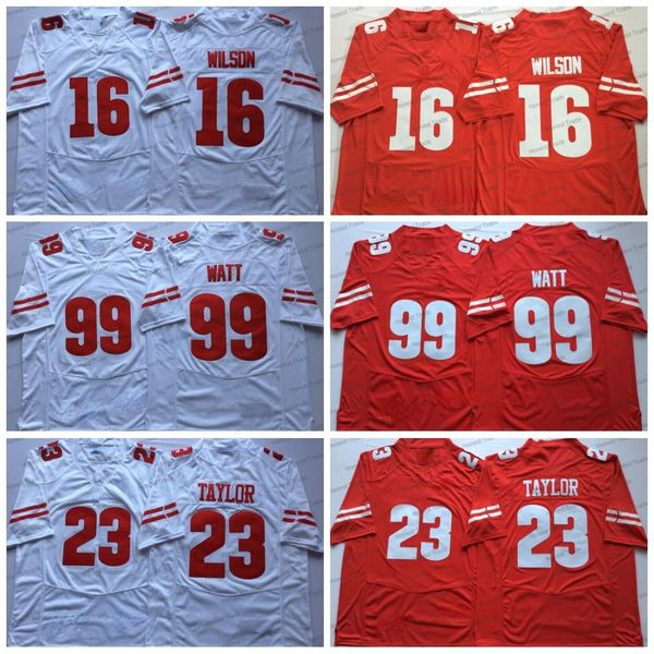 american college football wear ncaa 16 russell wilson football jersey 99 j.j watt 23 jonathan taylor wisconsin red white college men footbal, Black
american college football wear ncaa 16 russell wilson football jersey 99 j.j watt 23 jonathan taylor wisconsin red white college men footbal, Black