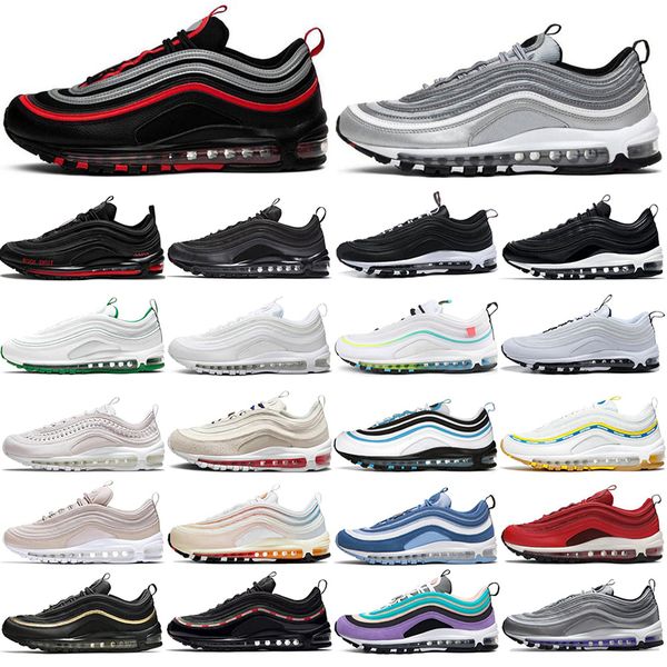 97 97s og sneakers reflective bred running shoes triple white silver bullet cork first use red laser blue overbranding black designer traine
97 97s og sneakers reflective bred running shoes triple white silver bullet cork first use red laser blue overbranding black designer traine