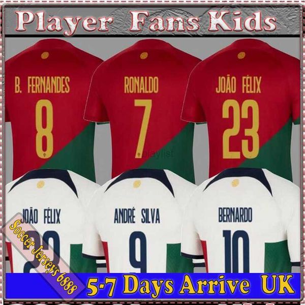 fans player soccer jerseys american college football wear 22 23 portuguesas maillot foot joao felix ruben neves bruno fernandes diego j. ota, Black
fans player soccer jerseys american college football wear 22 23 portuguesas maillot foot joao felix ruben neves bruno fernandes diego j. ota, Black