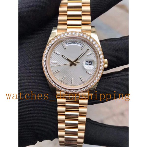 classic watch v5 mens 41mm silver diagonal motif lattice dial automatic mechanical 18k yellow gold oyster steel asia movement sapphire glass, Slivery;brown
classic watch v5 mens 41mm silver diagonal motif lattice dial automatic mechanical 18k yellow gold oyster steel asia movement sapphire glass, Slivery;brown