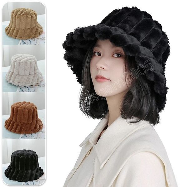 autumn winter hats for women thicken faux fur bucket hat girl fashion snow hat solid color plush cap outdoor warm caps, Blue;gray
autumn winter hats for women thicken faux fur bucket hat girl fashion snow hat solid color plush cap outdoor warm caps, Blue;gray