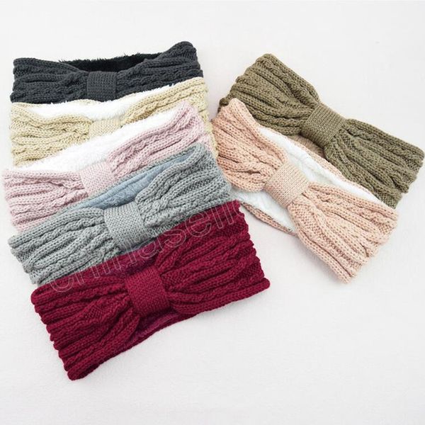 fashion women headband warm thickened flannelette knitted turban winter center knot headwear soft hair accessories, Silver
fashion women headband warm thickened flannelette knitted turban winter center knot headwear soft hair accessories, Silver