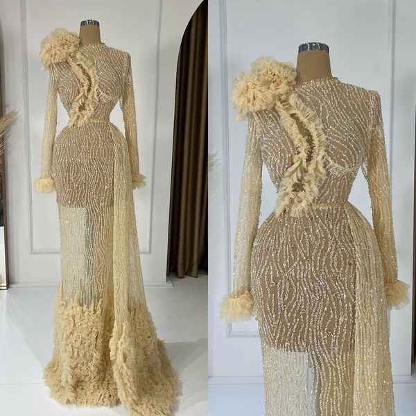 elegant prom dresses mermaid jewel long sleeves high waist sequins net unique design floor length zipper custom made evening dress plus size, Black
elegant prom dresses mermaid jewel long sleeves high waist sequins net unique design floor length zipper custom made evening dress plus size, Black