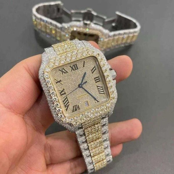 wristwatches wristwatches square case men luxury iced out watch golden color diamond vvs vvs1 automatic mechanic, Slivery;brown
wristwatches wristwatches square case men luxury iced out watch golden color diamond vvs vvs1 automatic mechanic, Slivery;brown