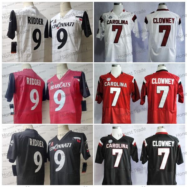 american college football wear ncaa south carolina gamecock football jersey 7 jadeveon clowney 9 desmond ridder college cincinnati red white, Black
american college football wear ncaa south carolina gamecock football jersey 7 jadeveon clowney 9 desmond ridder college cincinnati red white, Black