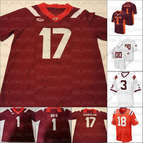american college football wear custom virginia tech hokies college football jersey 2 hendon hooker 83 tayvion robinson 21 khalil herbert 11, Black
american college football wear custom virginia tech hokies college football jersey 2 hendon hooker 83 tayvion robinson 21 khalil herbert 11, Black