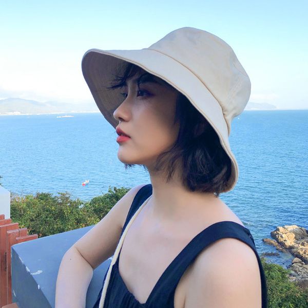 wide brim hats bucket solid color women summer foldable sunscreen panama fisherman female outdoor sun prevent 221205, Blue;gray
wide brim hats bucket solid color women summer foldable sunscreen panama fisherman female outdoor sun prevent 221205, Blue;gray