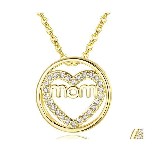 chokers letter mom necklace women heart crystal pendant necklaces chain choker for mothers day gift jewelry drop delivery pendants dhvo5, Golden;silver
chokers letter mom necklace women heart crystal pendant necklaces chain choker for mothers day gift jewelry drop delivery pendants dhvo5, Golden;silver