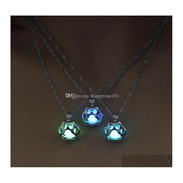 pendant necklaces glow in the dark necklace sier pearl cage pendant necklaces for woman animal dog paw hollow night luminous drop de dhobn, Silver
pendant necklaces glow in the dark necklace sier pearl cage pendant necklaces for woman animal dog paw hollow night luminous drop de dhobn, Silver
