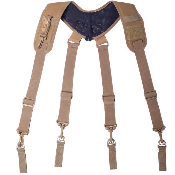 suspenders outdoor adjustable equipage suspender x type tactics braces tactical suspenders men duty belt harness combat readiness strap bd 2, Black;white
suspenders outdoor adjustable equipage suspender x type tactics braces tactical suspenders men duty belt harness combat readiness strap bd 2, Black;white