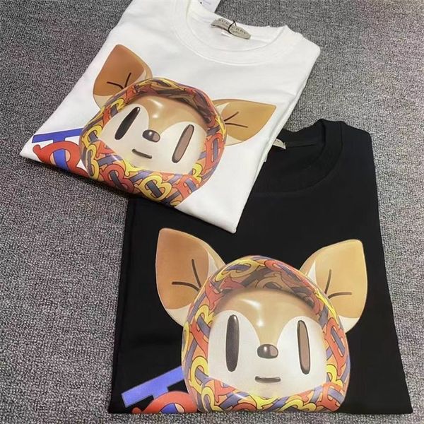 women's t-shirt letter print t shirts black fashion designer summer bear tshirt 100% cotton short sleeve tee mens clothes t-shirt for w, White
women's t-shirt letter print t shirts black fashion designer summer bear tshirt 100% cotton short sleeve tee mens clothes t-shirt for w, White