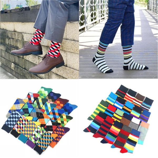 men's socks classic men casual business happy combed cotton harajuku fashion clothing for, Black
men's socks classic men casual business happy combed cotton harajuku fashion clothing for, Black