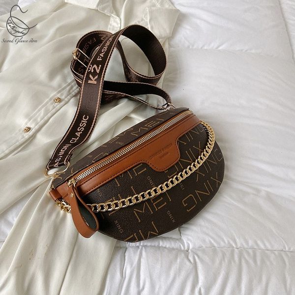 waist bags stylish letter printed pu leather chain for women trendy fanny pack female wide strap crossbody chest bag 221203
waist bags stylish letter printed pu leather chain for women trendy fanny pack female wide strap crossbody chest bag 221203