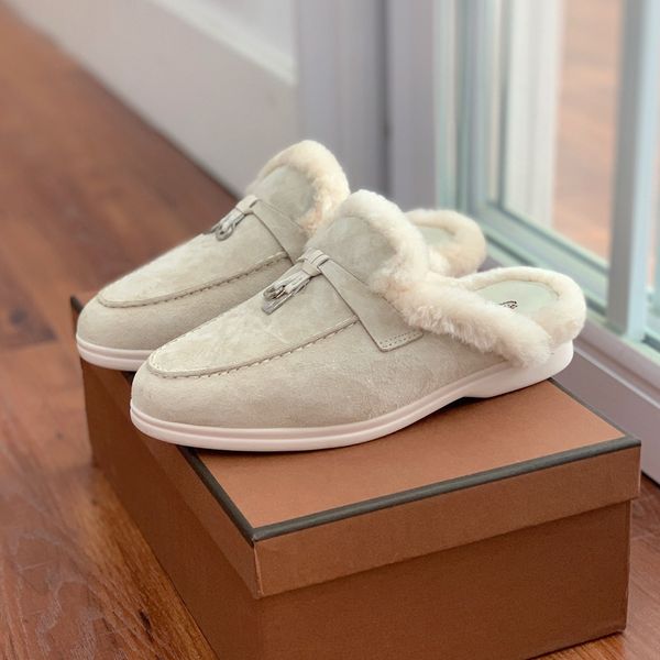 slippers real leather wool slippers classic buckle designer womens shoes soft sole high elastic beef tendon bottom casual flat heel shoe no, Black
slippers real leather wool slippers classic buckle designer womens shoes soft sole high elastic beef tendon bottom casual flat heel shoe no, Black