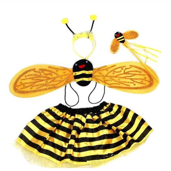 cosplay 4 piece sets halloween christmas bee ladybug costumes for kids girls cute party fancy dress cosplay wings andtutu skirts, Blue
cosplay 4 piece sets halloween christmas bee ladybug costumes for kids girls cute party fancy dress cosplay wings andtutu skirts, Blue