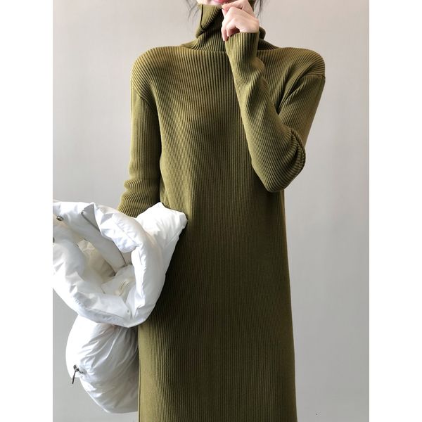 party dresses winter sweater christmas dress women turtleneck long sleeve slim fit knitted slit midi chic streetwear laides clothes vestido, White;black
party dresses winter sweater christmas dress women turtleneck long sleeve slim fit knitted slit midi chic streetwear laides clothes vestido, White;black