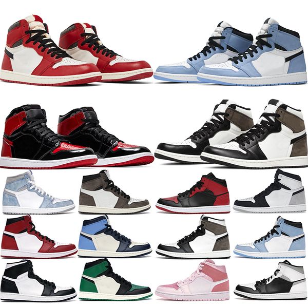 2023 chicago 1 men basketball shoes dark mocha jumpman 1s black white pink green j1 university blue womens mens trainers sports sneakers ten
2023 chicago 1 men basketball shoes dark mocha jumpman 1s black white pink green j1 university blue womens mens trainers sports sneakers ten