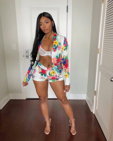 women's tracksuits fashion printed 2 pieces suit sets women long sleeve cardigan and mini shorts fall spring casual outfit woman's, Gray
women's tracksuits fashion printed 2 pieces suit sets women long sleeve cardigan and mini shorts fall spring casual outfit woman's, Gray