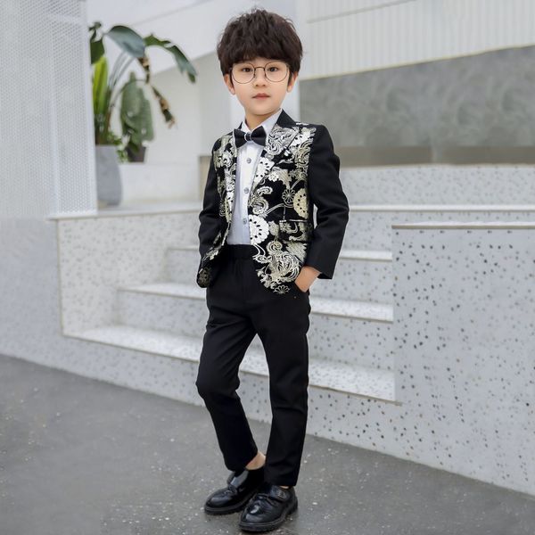 suits flower boys wedding dress suit set autumn children embroidery blazer pants shirts bowtie clothes kids host party costume 221205, Black
suits flower boys wedding dress suit set autumn children embroidery blazer pants shirts bowtie clothes kids host party costume 221205, Black